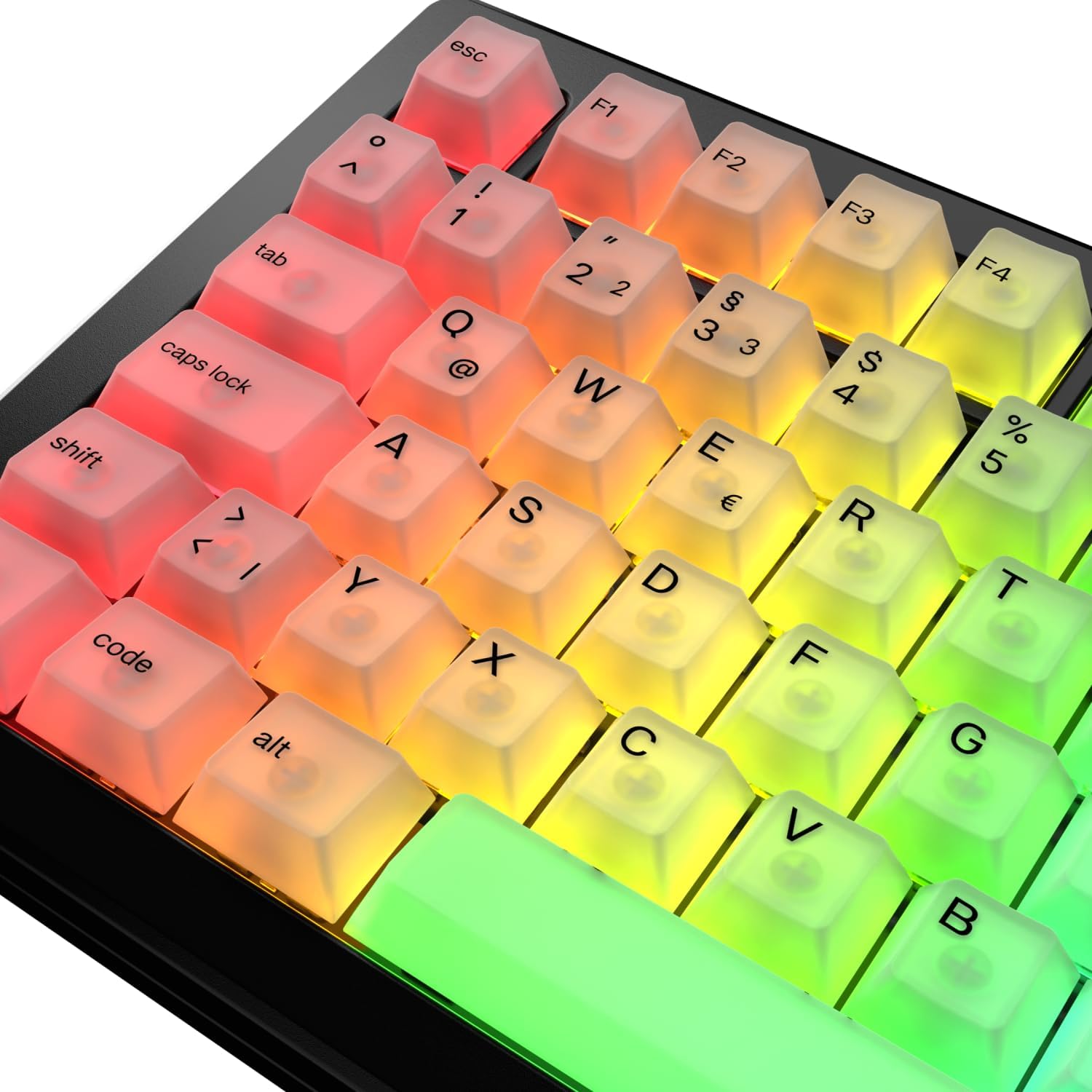 Thumbnail 4 de Glorious Polychroma RGB tasti traslucidi per tastiere 100%/75%/65%/60%
