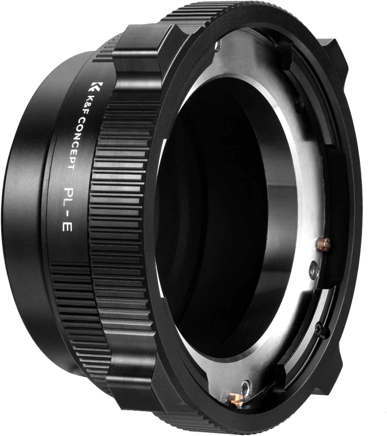 Detalle de K&F CONCEPT PL-E Mount Lens Adapter for PL Lenses (Manual Infinity Focus, PL-to-Sony E/NEX)