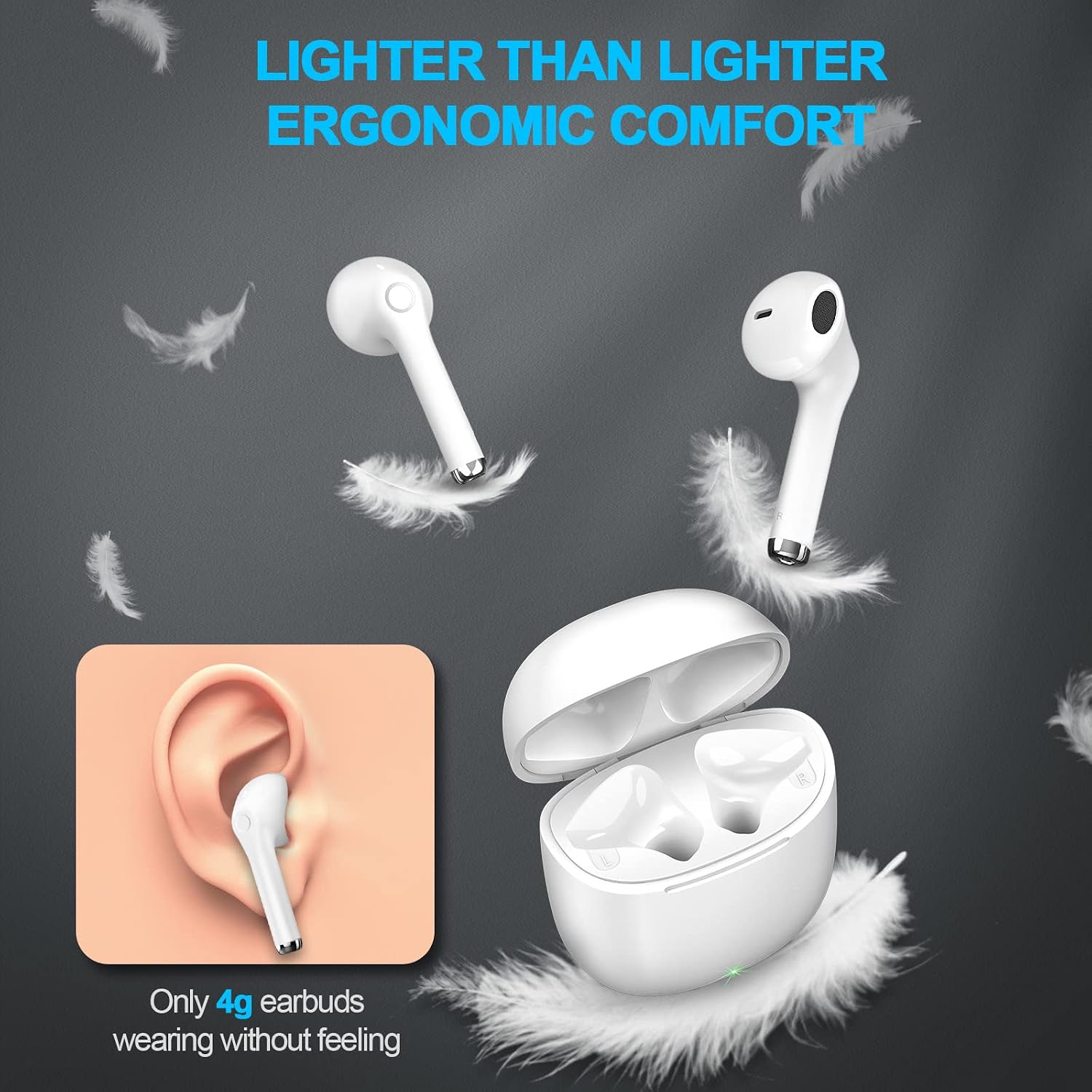 Thumbnail 6 de yobola Bluetooth Kopfhörer In Ear 25 Std.