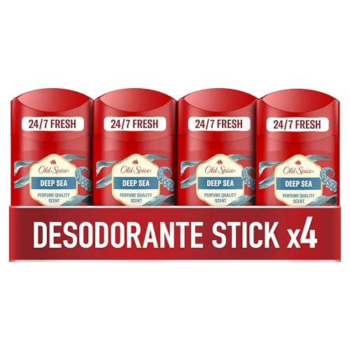 Detalle de Old Spice Deep Sea 4x50ml desodorante en barra