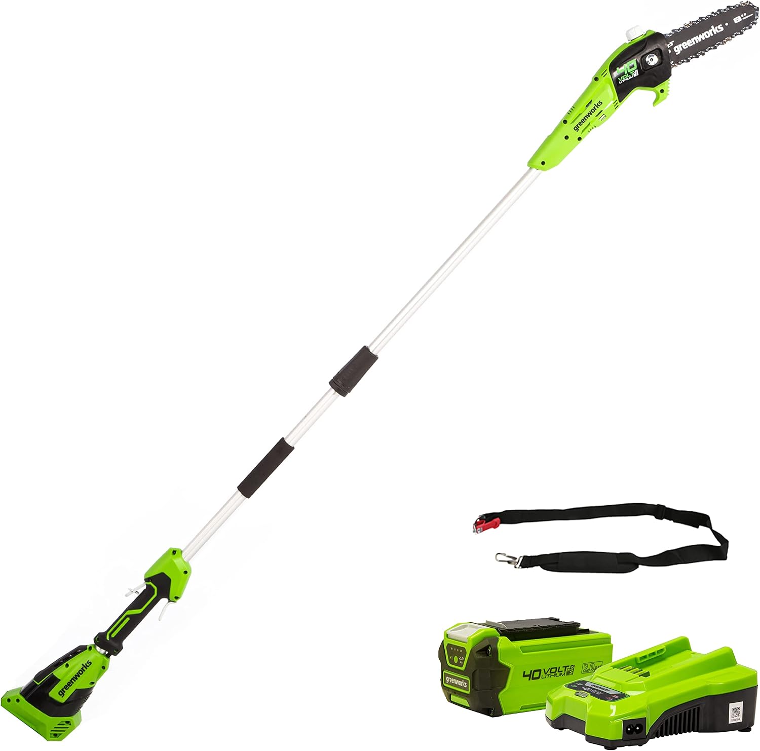 Thumbnail 2 de Greenworks G40PSF 20cm cordless pole saw