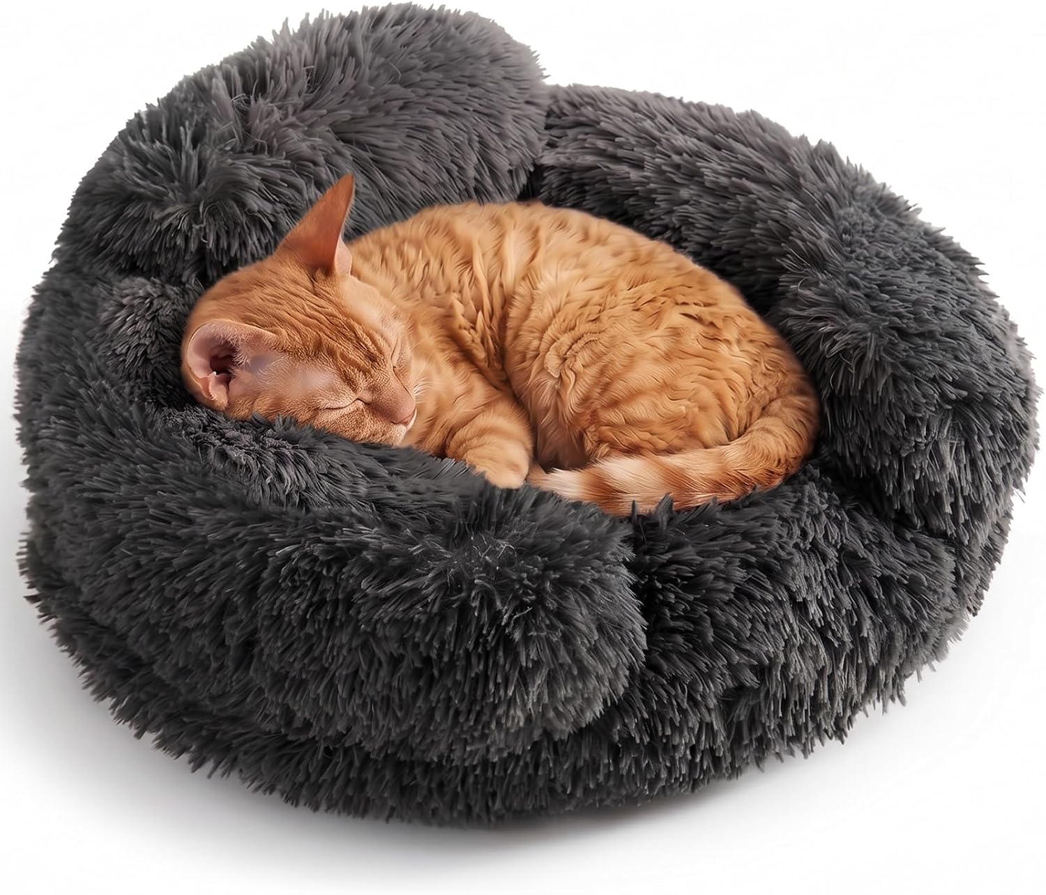 Detalle de EHEYCIGA Donut Dog Bed, 20-Inch
