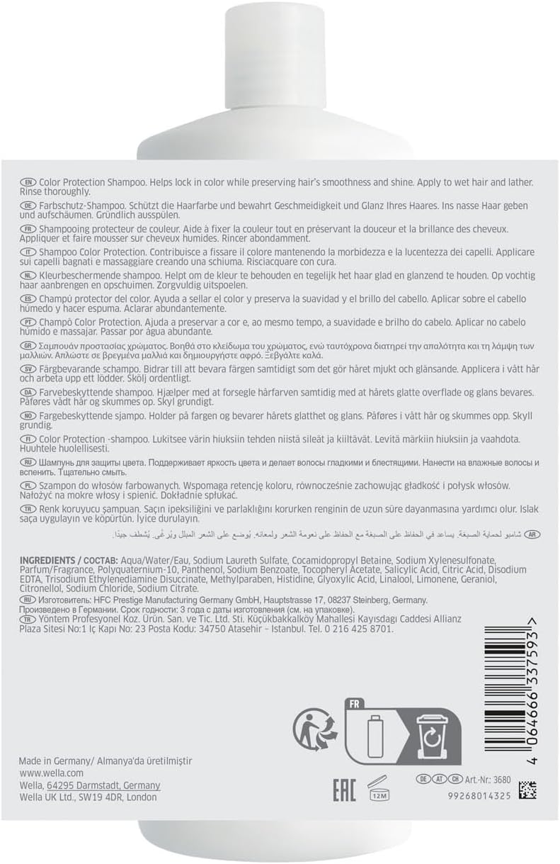 Thumbnail 1 de Wella Professionals COLORMOTION+ Shampoo ottimo con balsamo e maschera: protezione colore e forza per capelli trattati e colorati