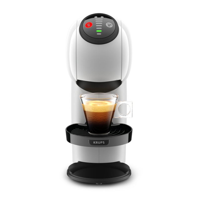 Detalle 2 de Krups Genio S Cafetera Dolce Gusto Blanca 300 ml