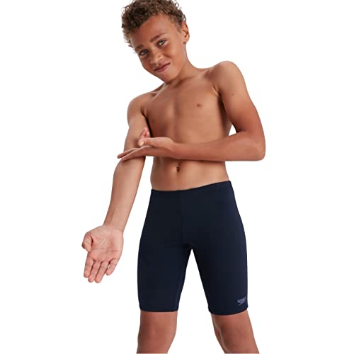 Detalle de Speedo Boy's Endurance+ Jammer Swimming Trunks – True Navy (11-1211-12)