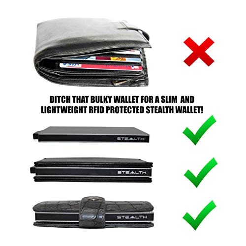 Thumbnail 6 de Stealth Wallet Blue Pop-Up RFID Card Holder