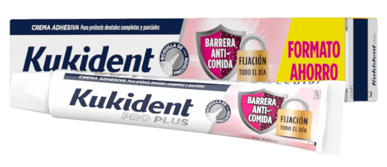 Thumbnail 1 de Kukident Pro Plus barrera anticomida 4x57 g
