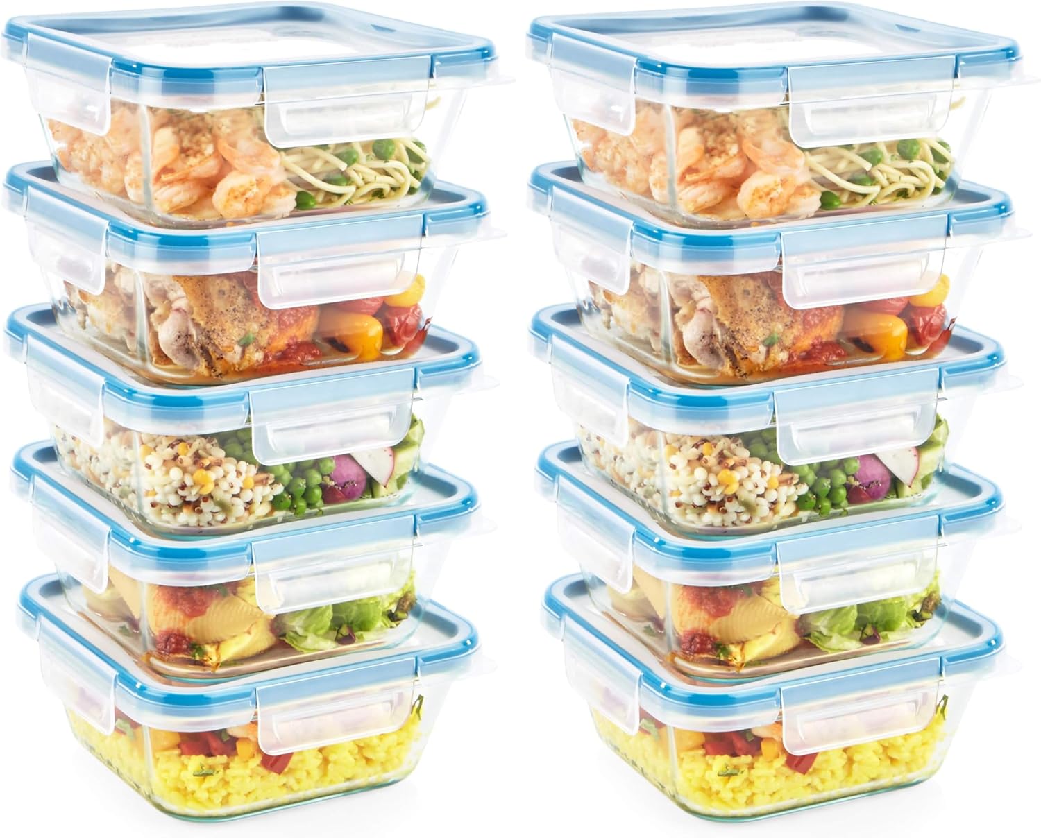 Thumbnail 6 de Snapware Glass Total Solutions 12-Pack Food Storage Set with BPA-Free Lids