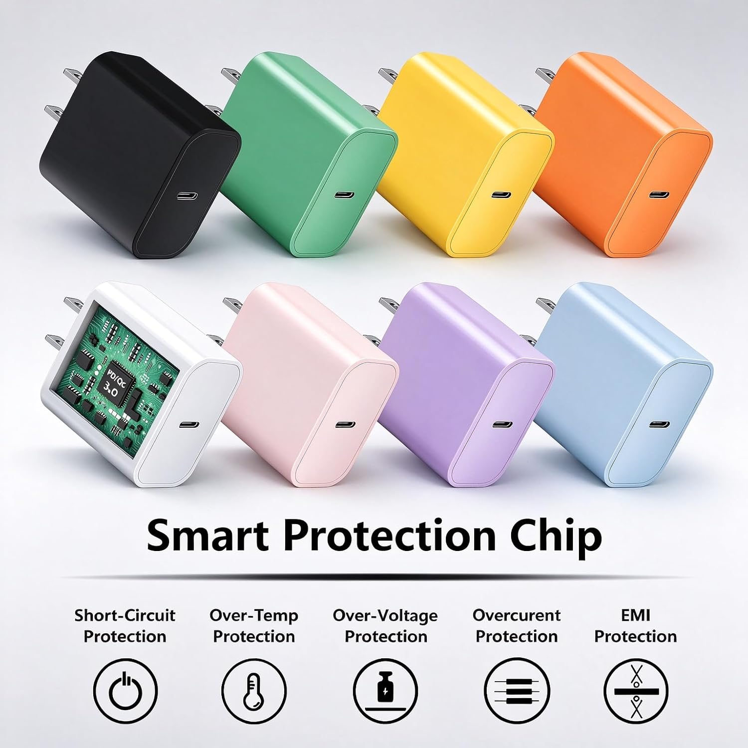 Thumbnail 4 de Fast USB-C Charger Block 20W USB-C Power Adapter