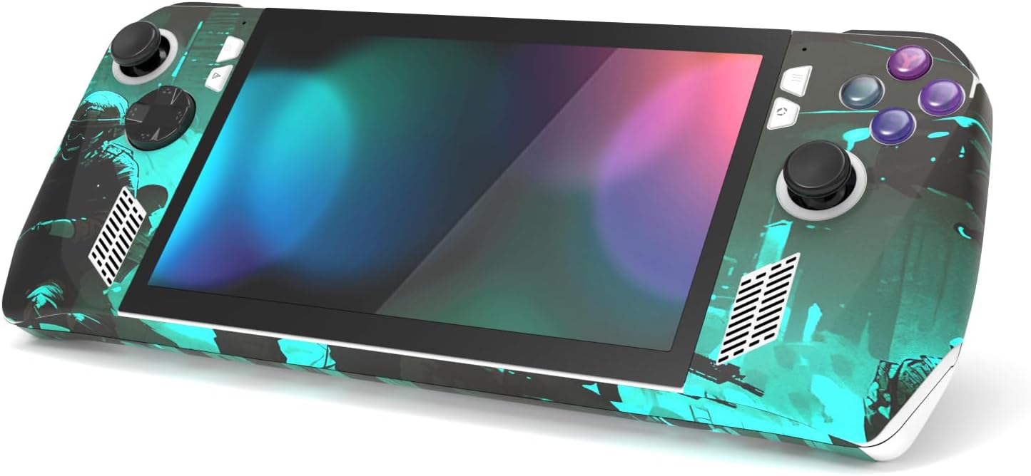 Detalle 2 de PlayVital 2 Set Protective Skin Decal for ROG Ally – Fearlessness