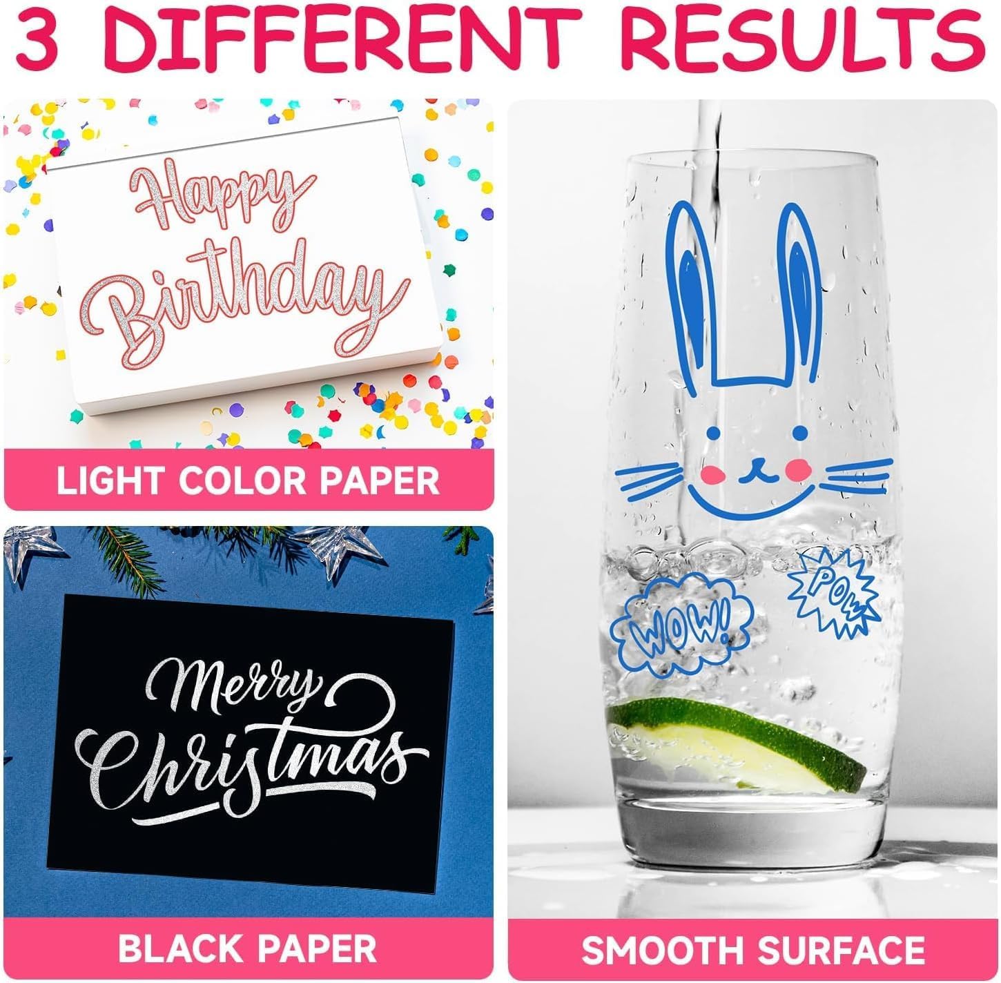 Thumbnail 4 de Maqhpu Outline Glitter Pens 24-pack