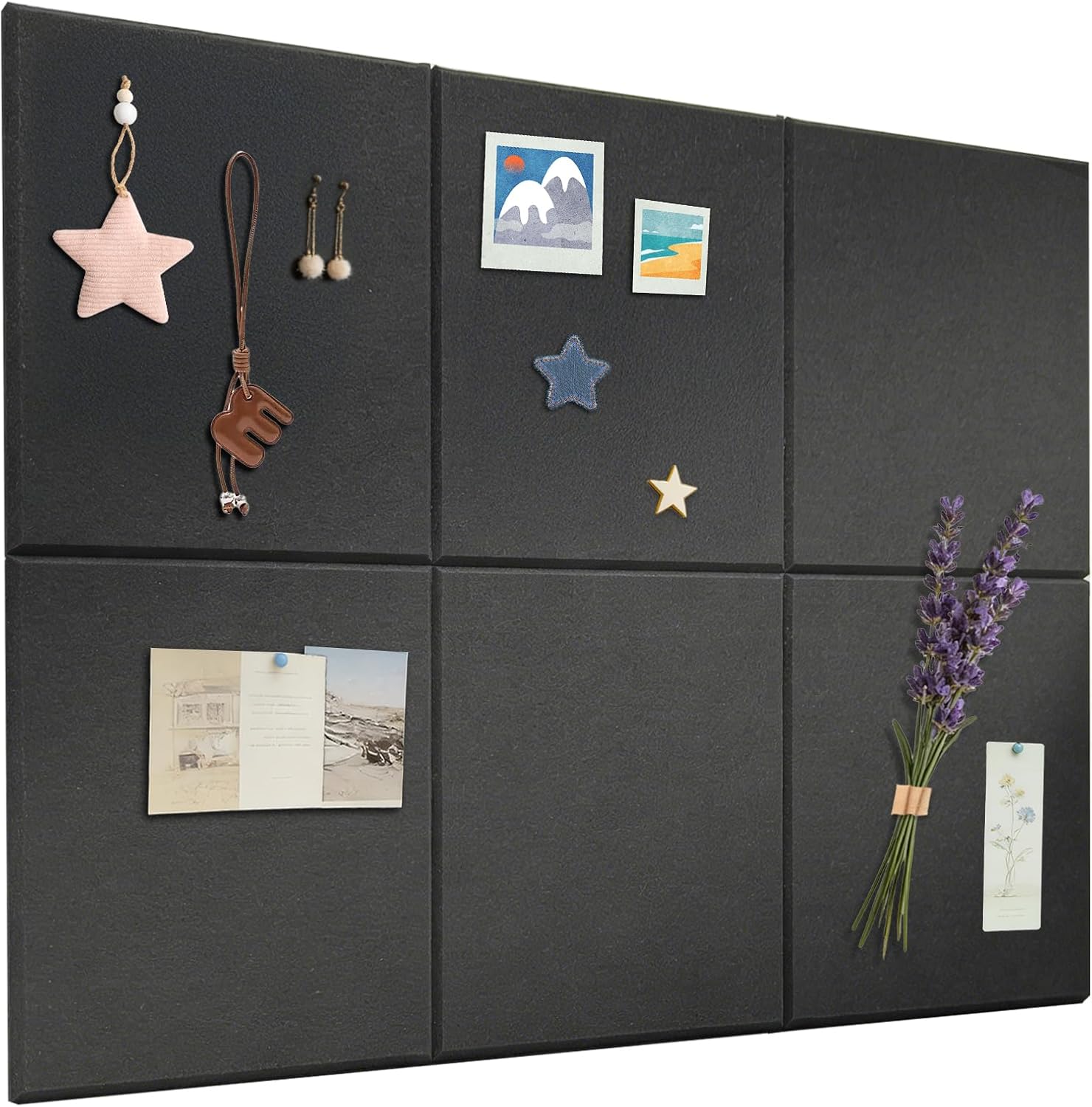 Detalle de DALTACK Felt Bulletin Board, 6-Pack