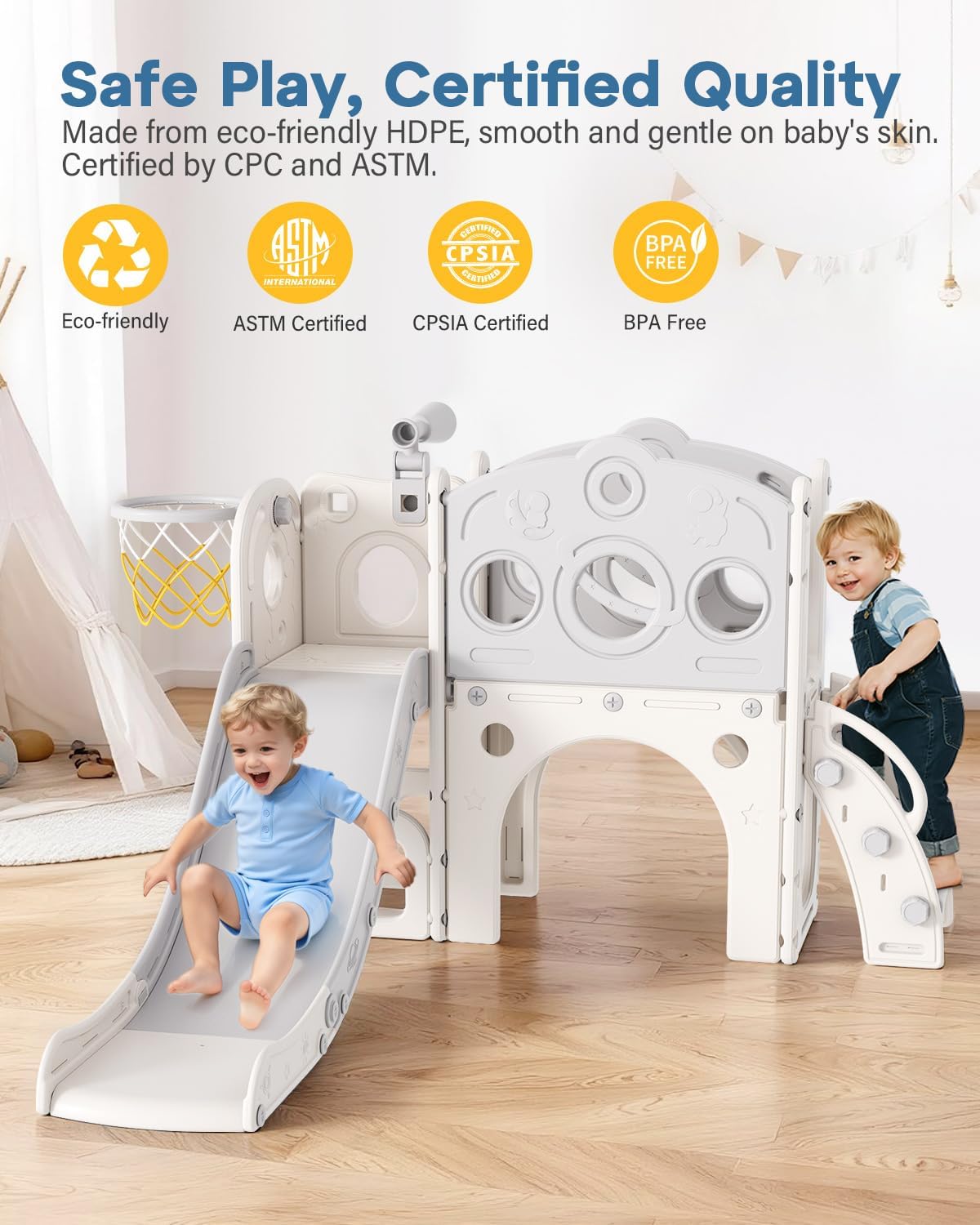 Thumbnail 3 de Babytronic Toddler Slide 160 lbs 🛝