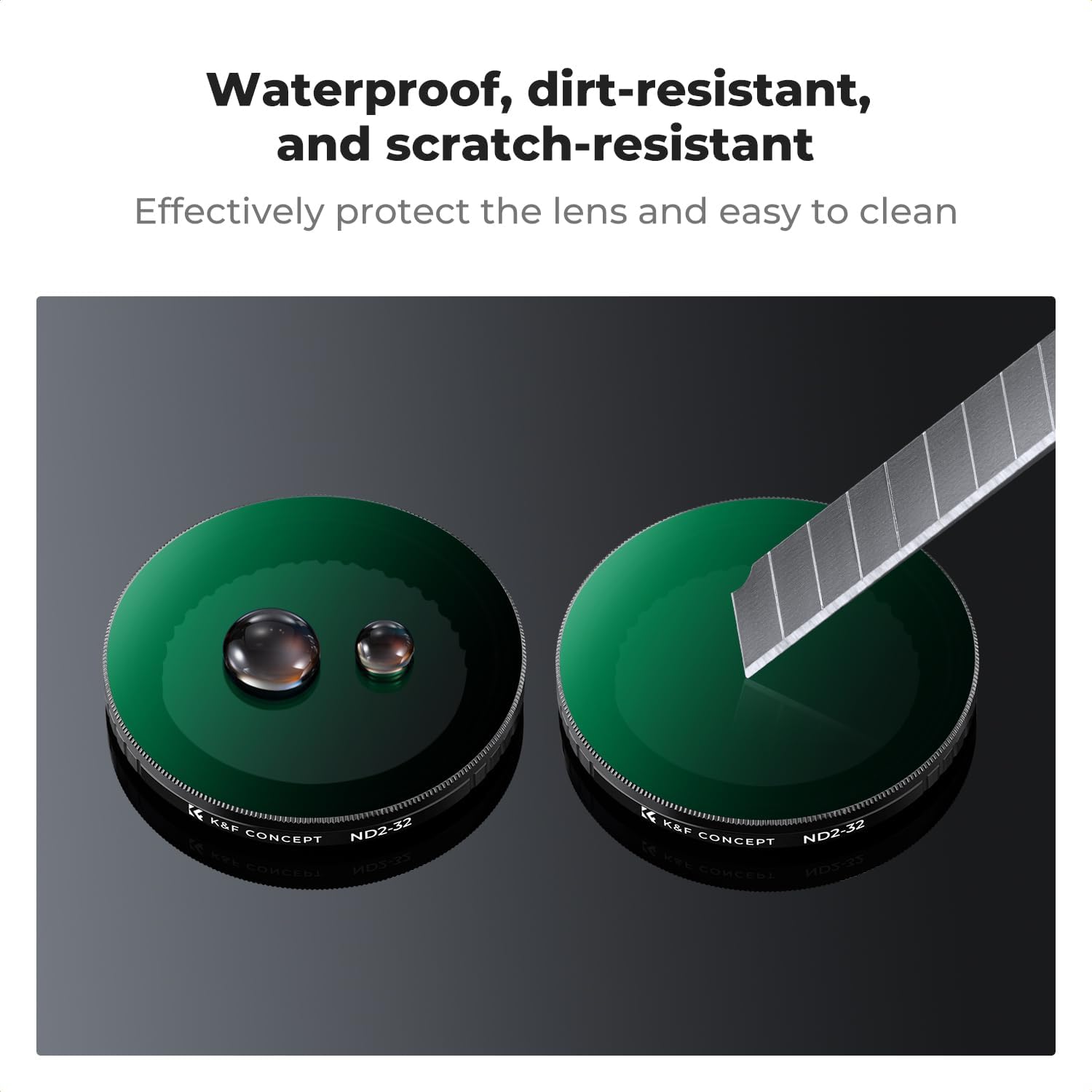 Thumbnail 4 de K&F Concept Variable ND2-32 Filter for DJI Osmo Action 3/4/5 Pro