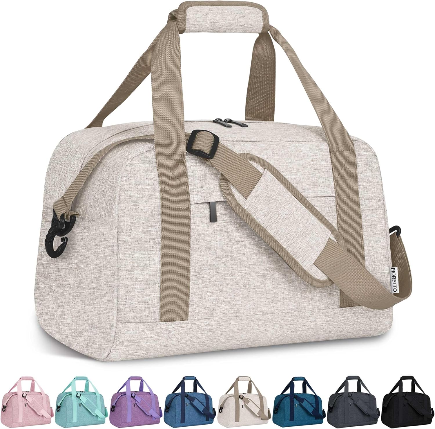 Thumbnail 6 de FIORETTO Cabin Bag for Easyjet 45x36x20cm (32L) with Laptop Compartment