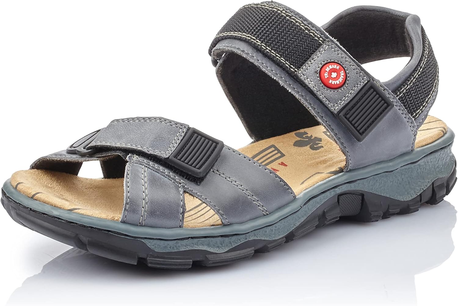 Thumbnail 6 de Rieker Damen Klassische Sandalen 68851 aus echtem Leder