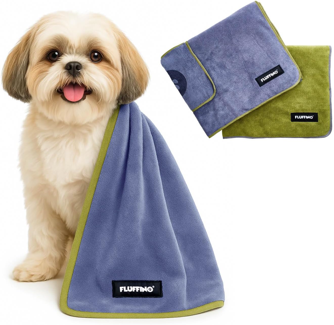 Thumbnail 4 de FLUFFINO Serviettes Chiens 120x70 cm