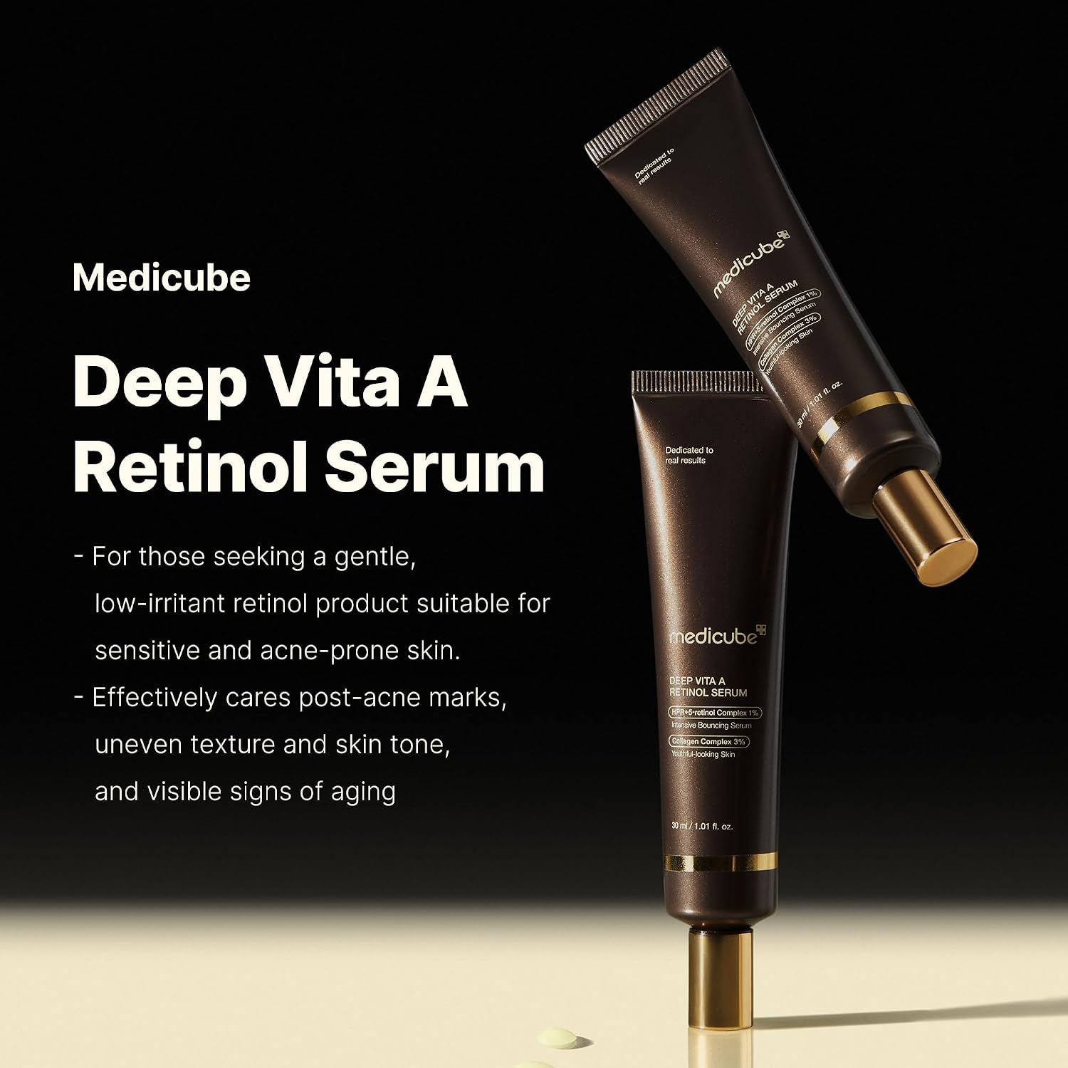 Detalle 2 de medicube Deep Reviving Bakuchiol Retinol Serum 1.01 oz