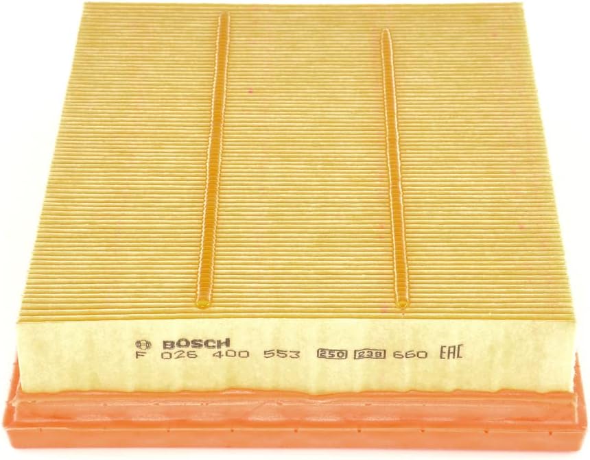 Thumbnail 2 de Bosch S0553 Filtre à Air Automobile – Sépare les Particules et Résiste à l'Humidité