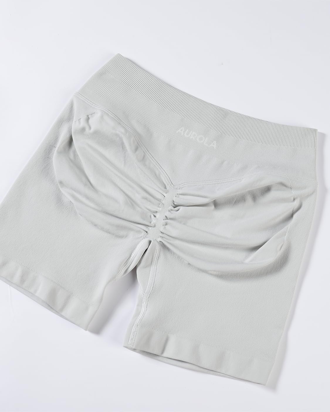 Detalle 2 de AUROLA Influence Women's Workout Shorts, High Waist, 4-Way Stretch, Scrunch Design