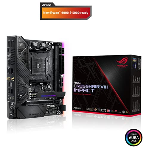 Detalle 2 de ASUS ROG Crosshair VIII Impact placa base gaming mini-DTX