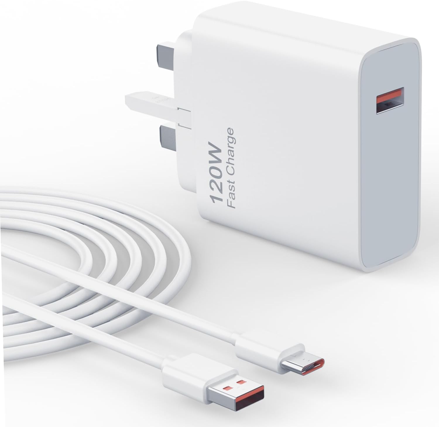 Detalle de Xiaomi 120W Fast Charger with 3.3ft Type-C cable