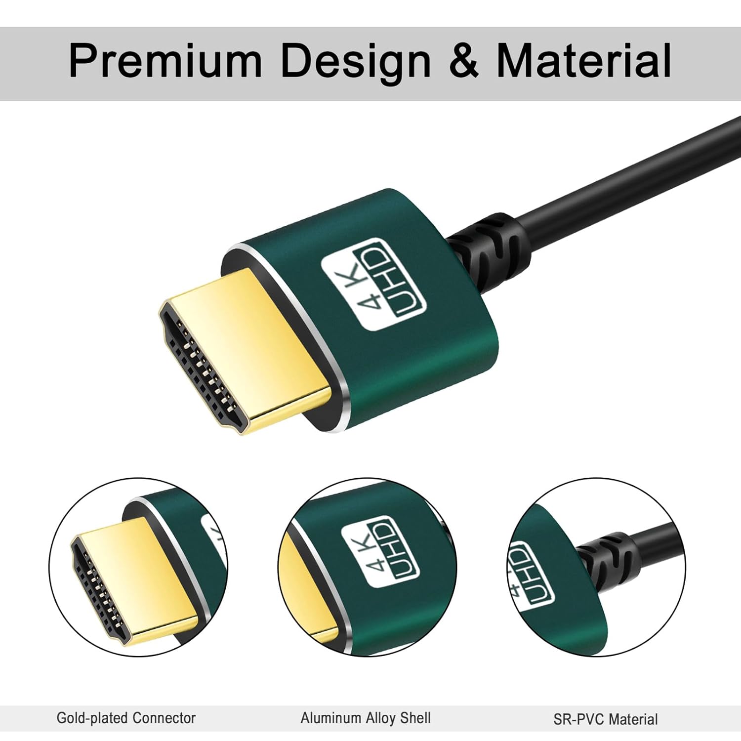 Thumbnail 2 de Thsucords Cable Mini HDMI 3M ultrafino