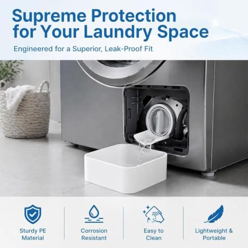 Thumbnail 1 de YERFFZE Washing Machine Drainage Tray – Leak-Proof Drip Pan for Front Loaders