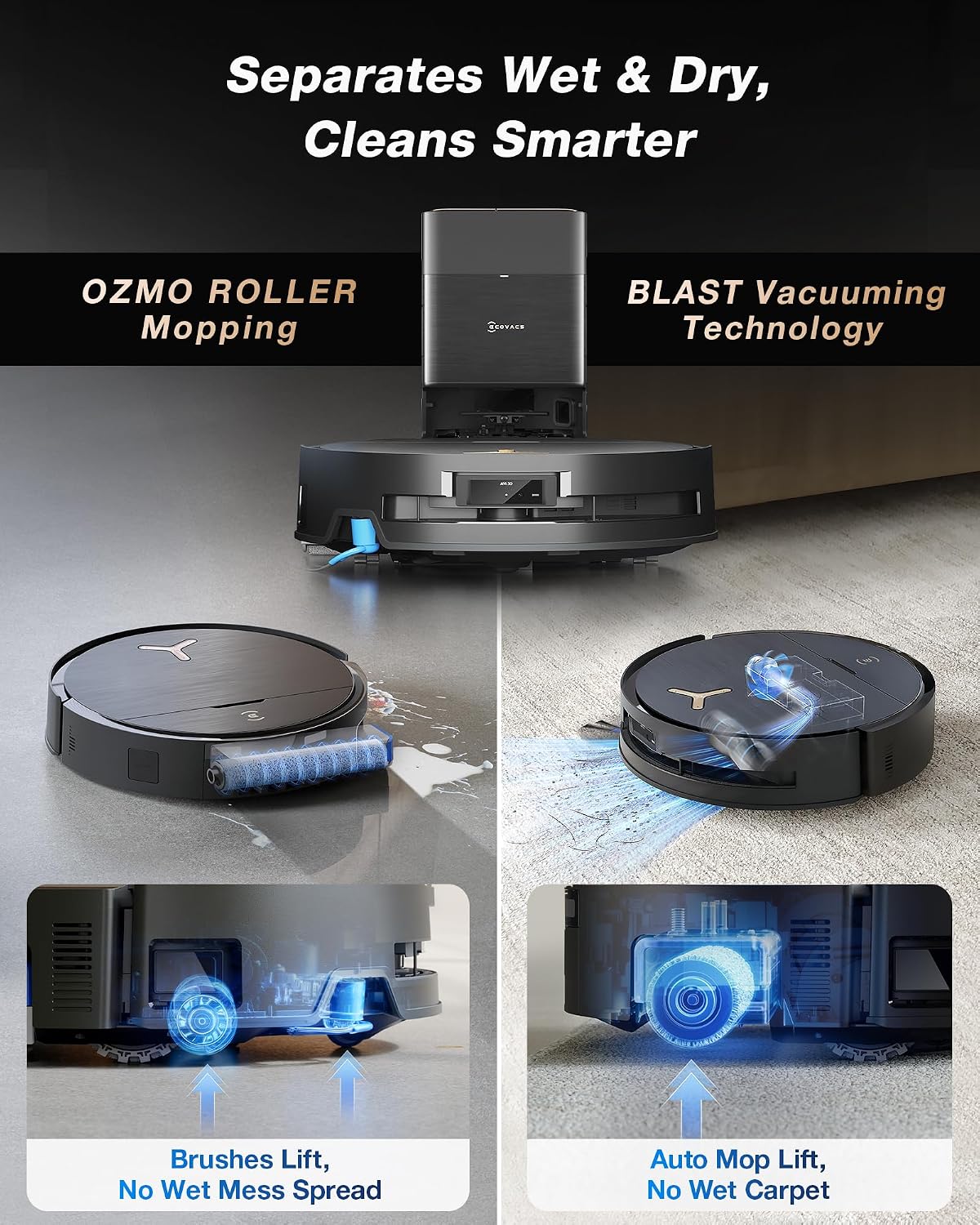 Detalle 2 de ECOVACS DEEBOT X9 PRO Omni Robot Vacuum & Mop 💬