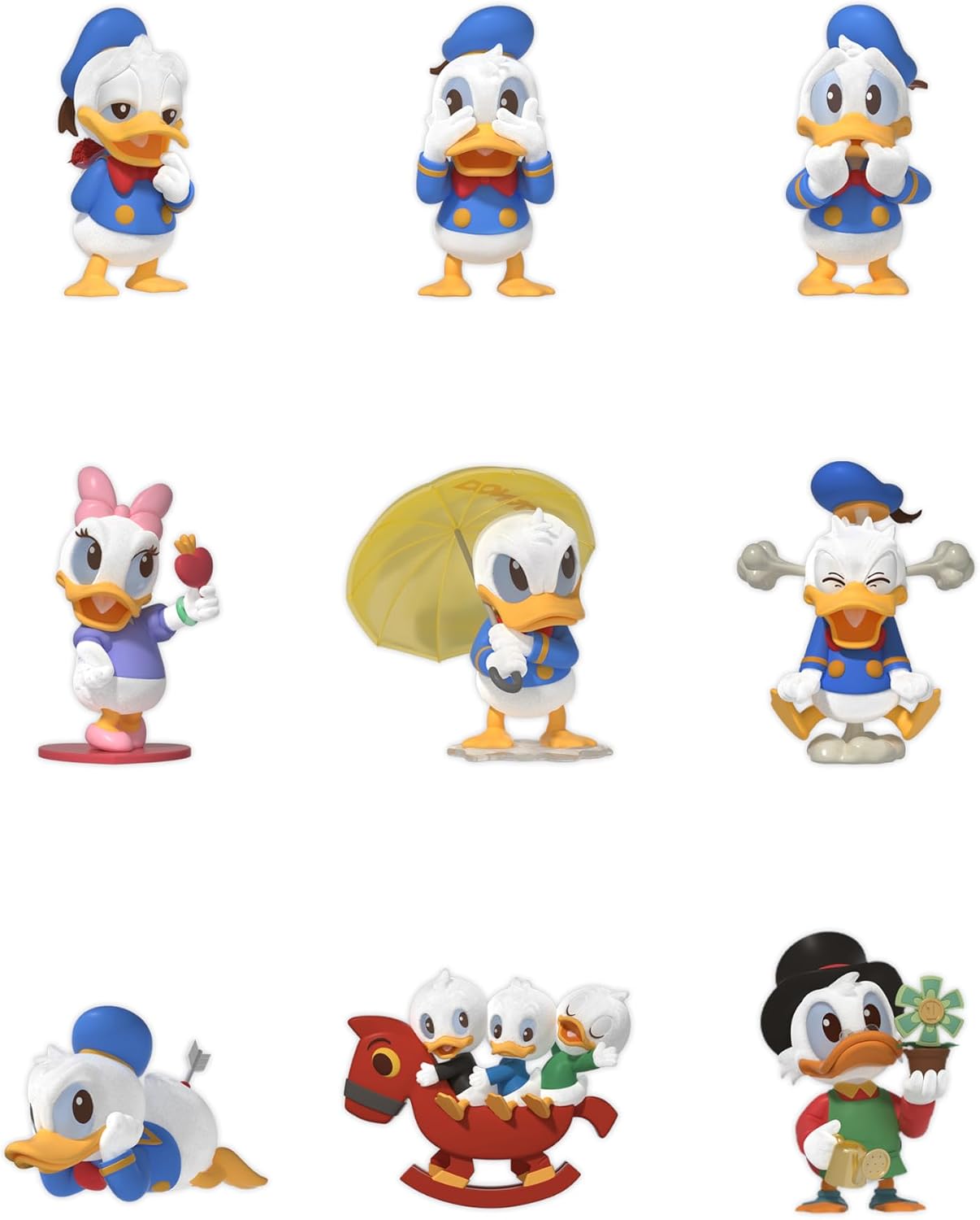 Detalle de 52TOYS ディズニー ドナルドダッククラブ ブラインドボックスフィギュア 8個入りBOX