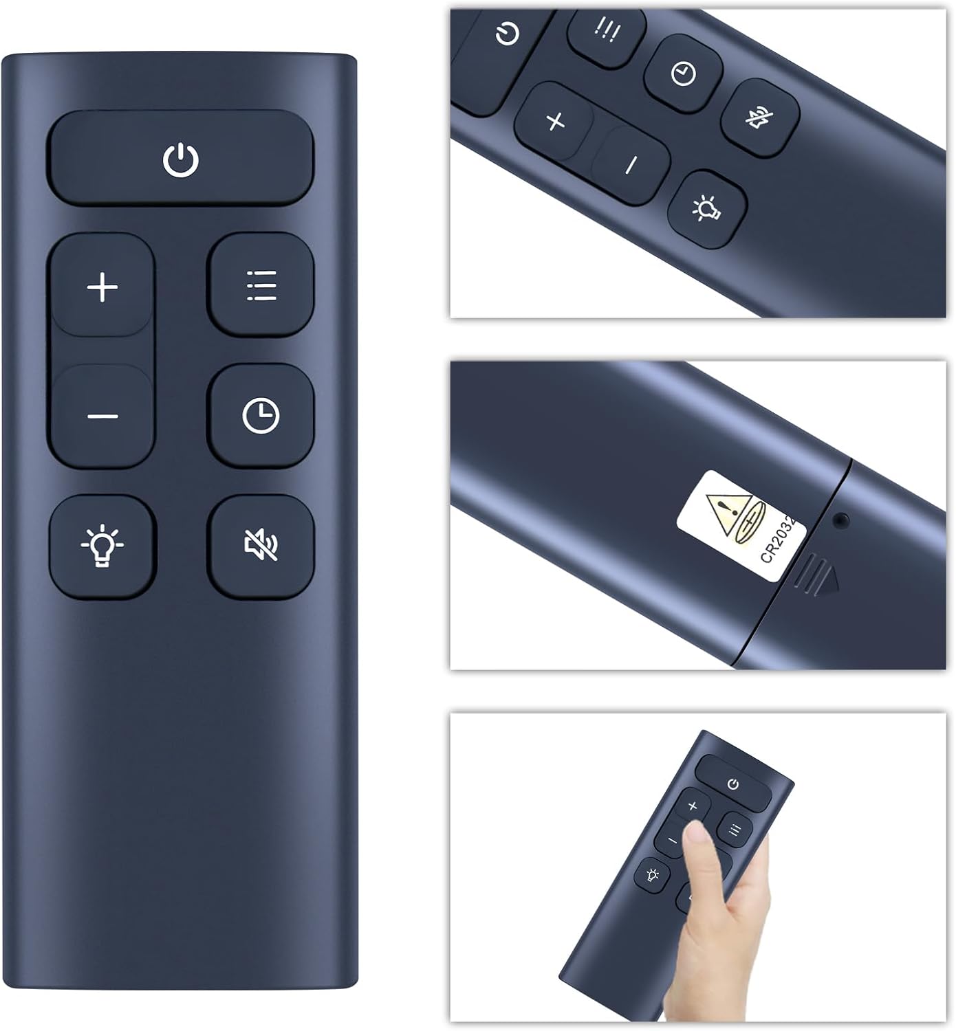 Thumbnail 1 de TCNOUMT replacement remote control for Dreo oil filled radiator & PTC space heater