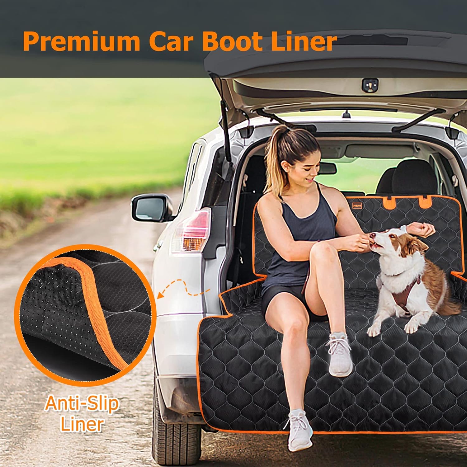 Thumbnail 5 de JOEJOY Car Boot Liner for Dogs — Waterproof Boot Protector