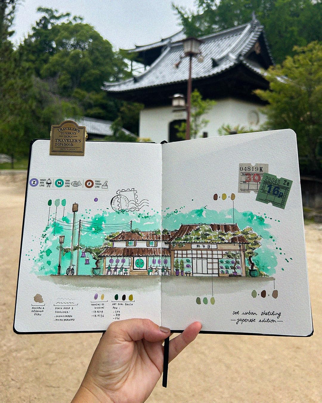 Thumbnail 5 de Tombow Urban Sketching Japan Edition