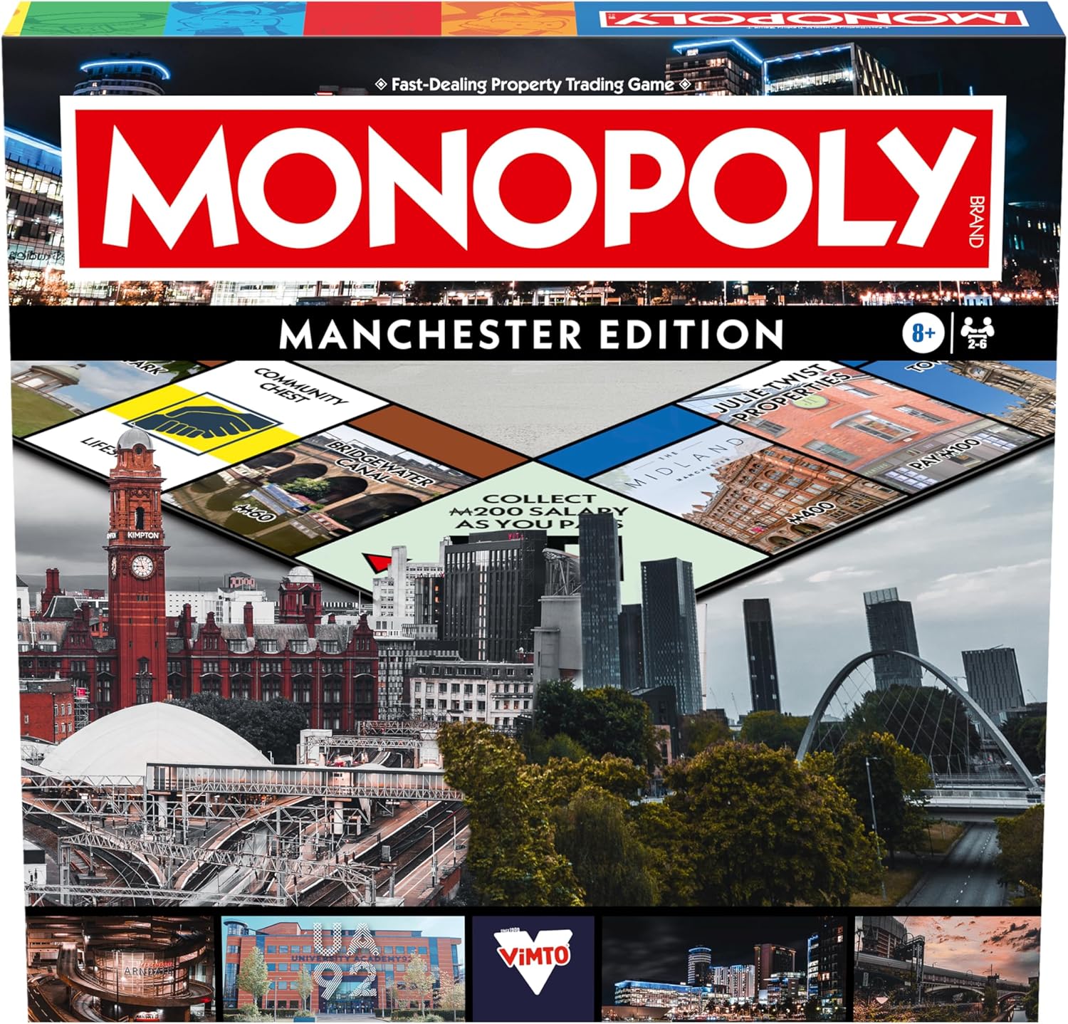 Thumbnail 1 de Winning Moves Manchester Monopoly Board Game