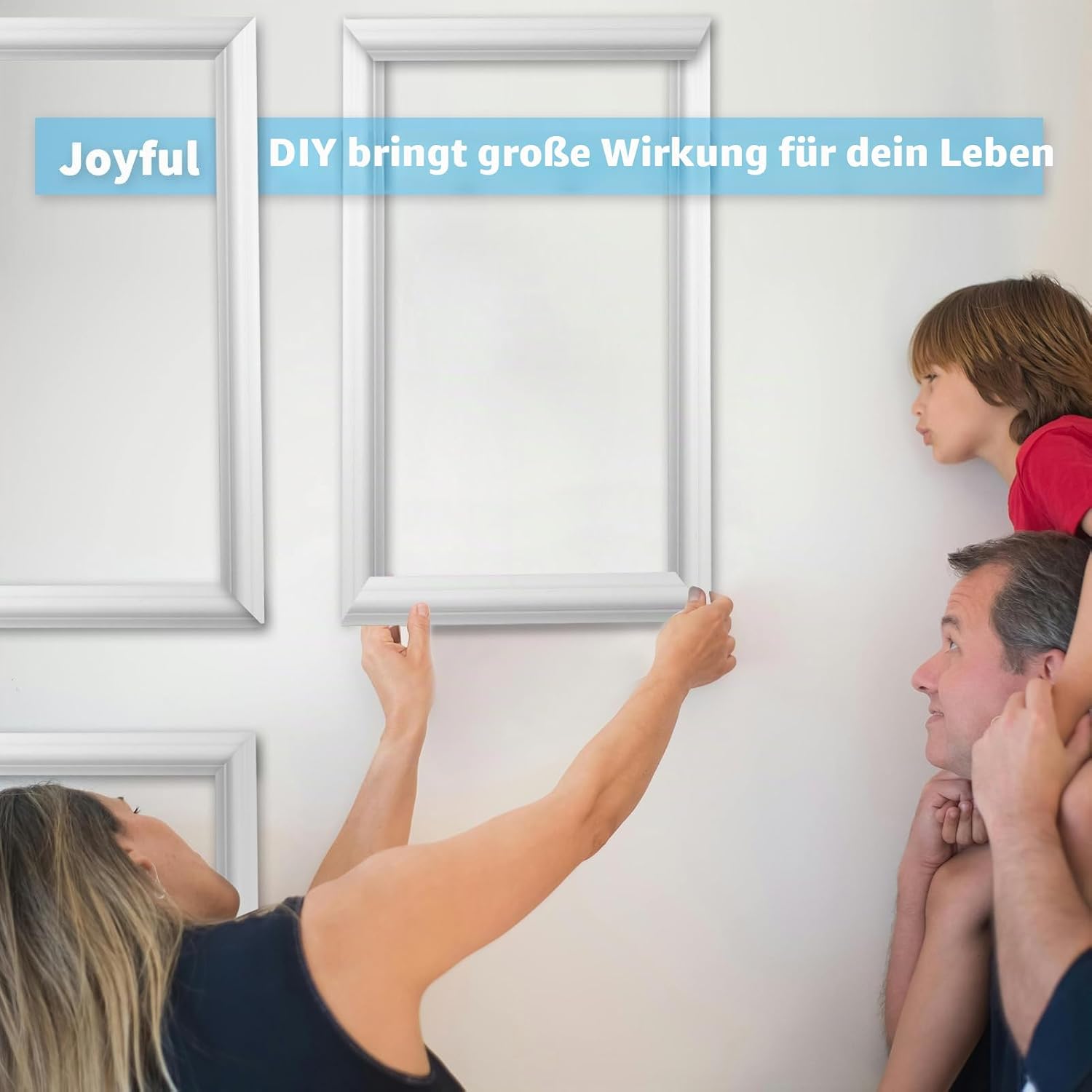 Thumbnail 6 de Art3d Vorgeschnittenes Wandform-Set, 6-teilig – Akzentwand-Design für Innenräume