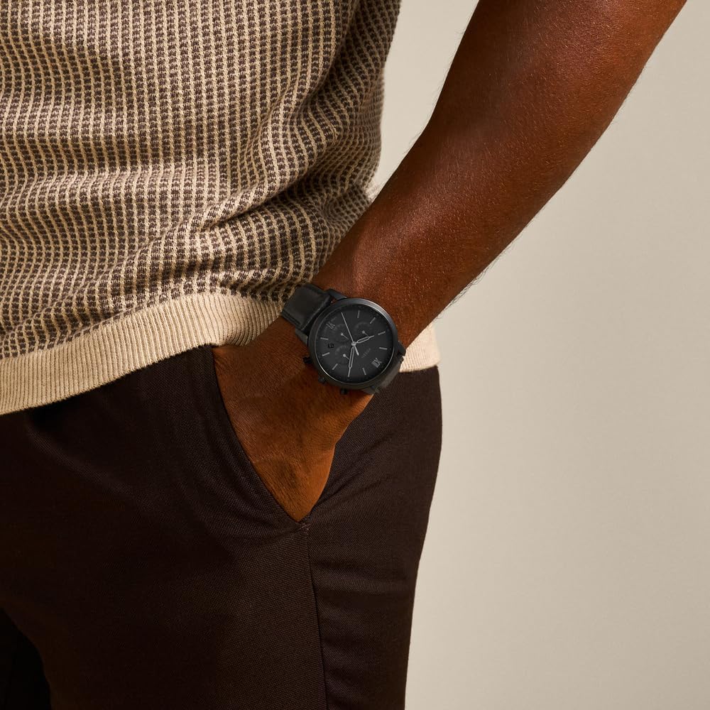 Thumbnail 1 de FOSSIL Neutra Herren-Uhr mit Quarz-Chronograph und Lederarmband