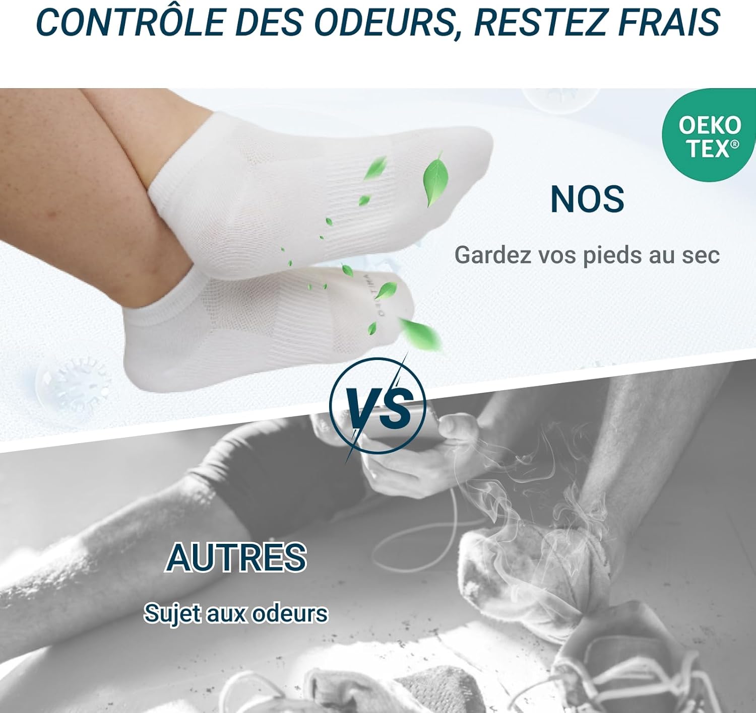 Thumbnail 5 de LOFIR Chaussettes en Bambou Homme 6 paires