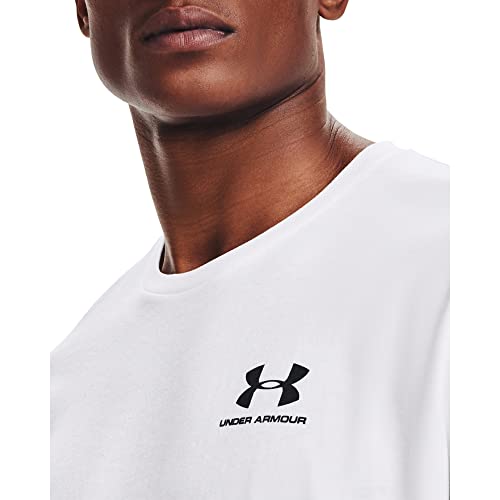 Thumbnail 7 de Under Armour Ua Sportstyle Lc Ss Camiseta Blanco para Hombre 🏋