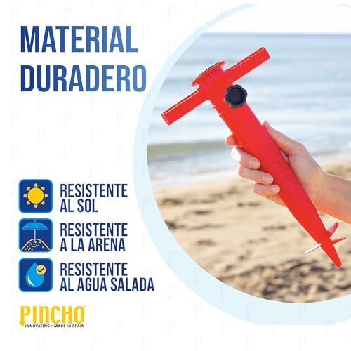 Thumbnail 7 de Pincho Soporte Sombrilla Playa – Base de Alta Resistencia con Tornillo de Fijación, Ajustable hasta 35 mm