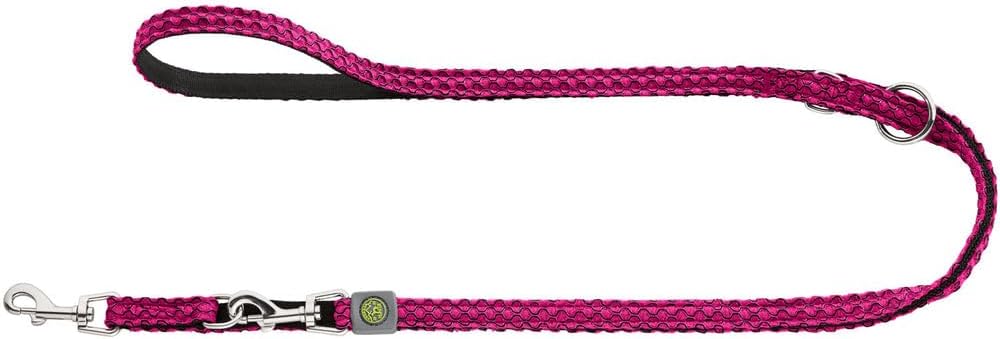 Detalle de Hunter Verstellbare Hundeführleine Hilo – 200 cm, pink, 1,5 cm
