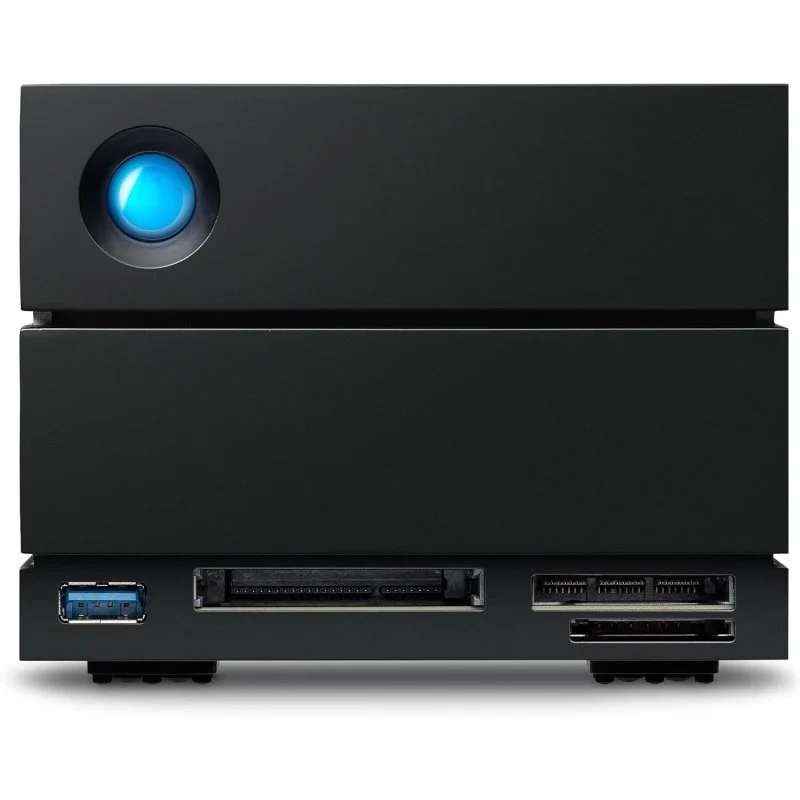 Detalle de LaCie 2BIG DOCK 40TB Thunderbolt 4/USB-C: almacenamiento masivo y conectividad en una solución integrada