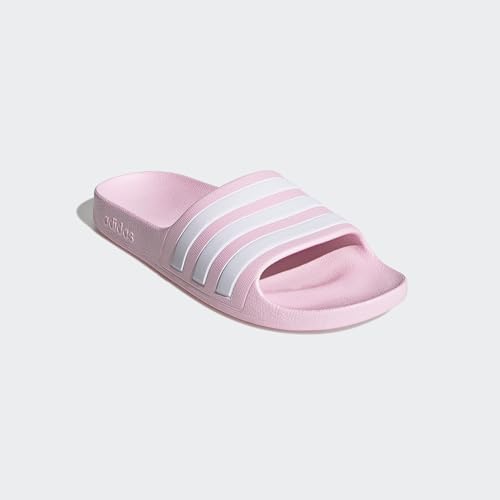 Thumbnail 4 de adidas Adilette Aqua Slides Kids (niños) Clear Pink / Cloud White, sin cordones