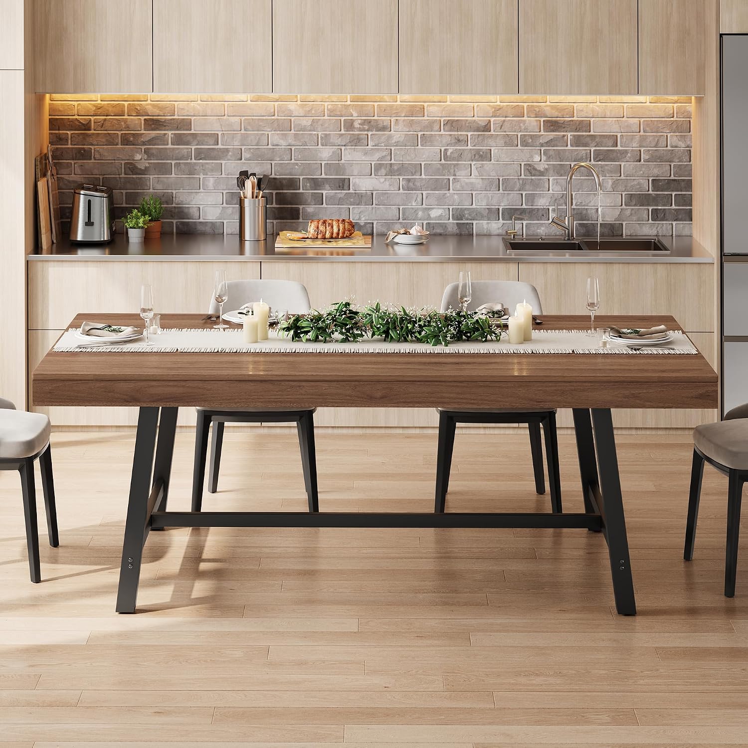 Detalle de Dining Table 70.87-Inch