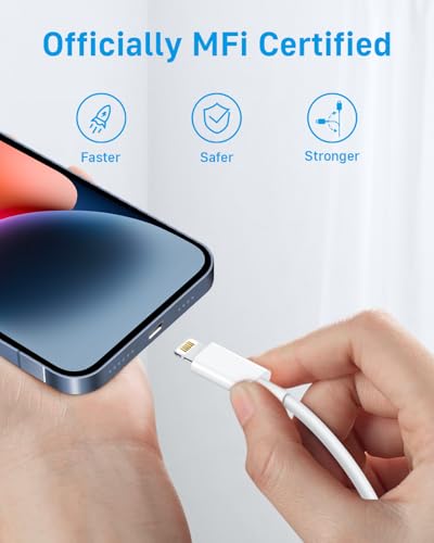 Thumbnail 3 de CXX 10FT iPhone 14/13/12 Charger 20W Fast Charging (MFi Certified)