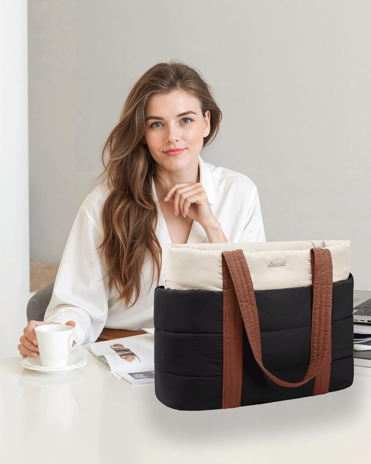 Detalle 2 de LOVEVOOK 15,6 Zoll Laptop Handtasche