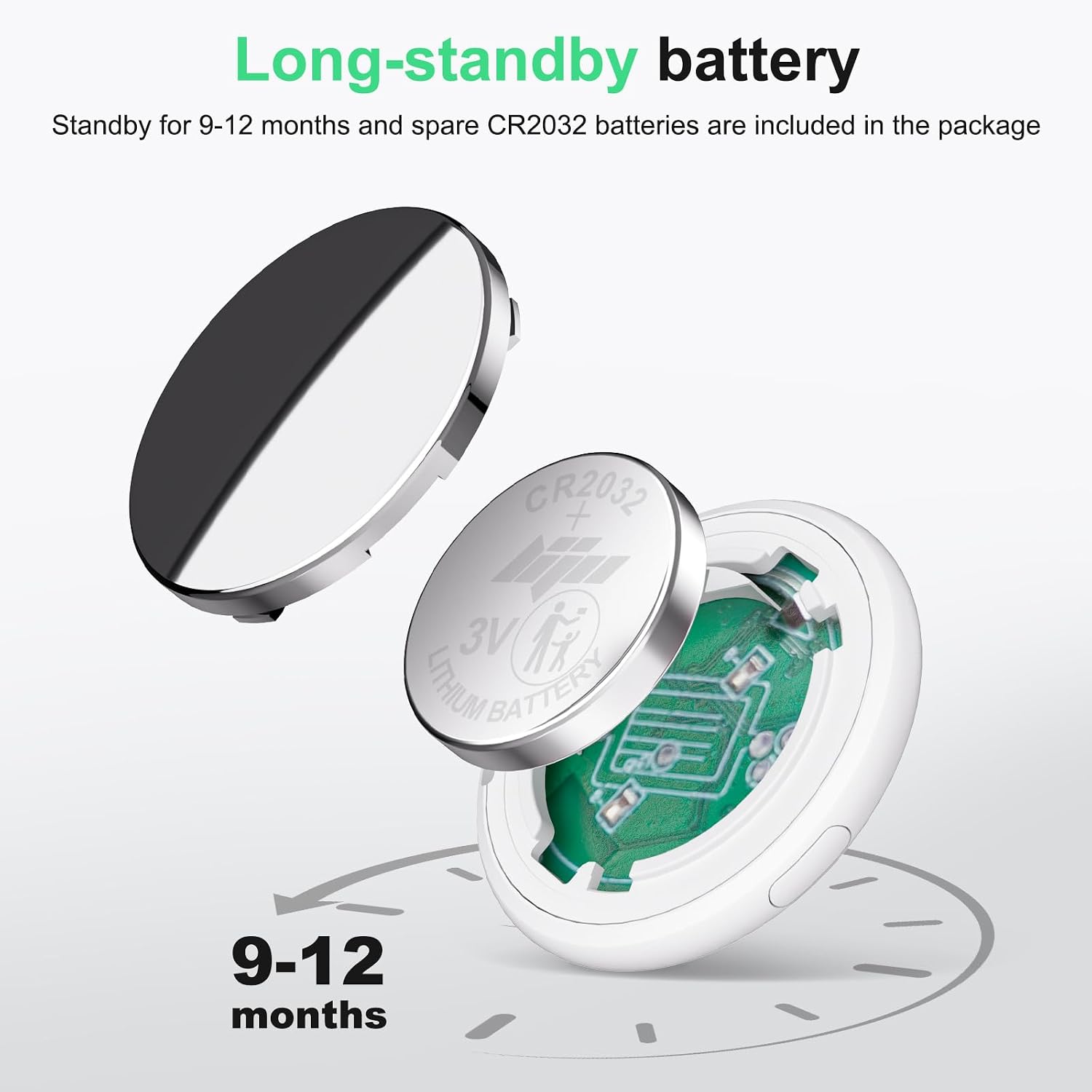 Thumbnail 6 de Bnlei Smart Air Tracker Tag, Find My, iOS, 4 pz