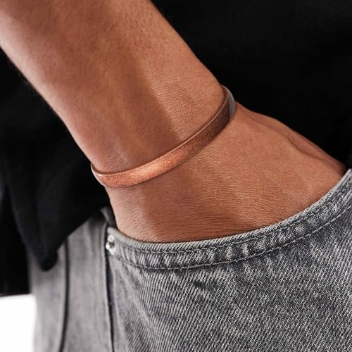Detalle de Aretas bracciale in rame puro