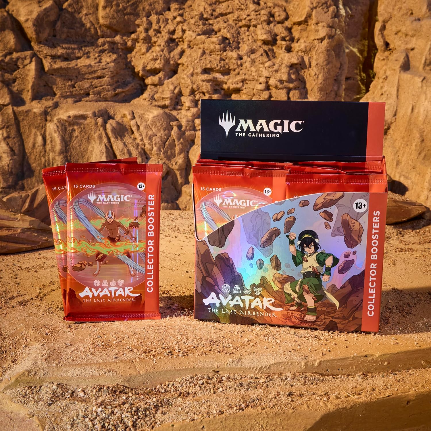 Detalle de Magic: The Gathering Avatar: The Last Airbender Collector Booster Box