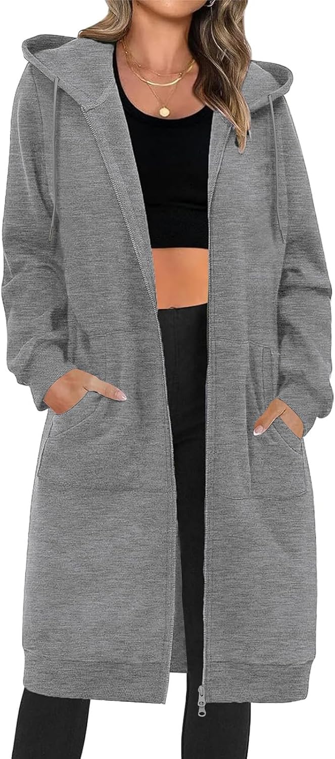 Thumbnail 5 de Tuopuda Lange Kapuzenpullover Hoodie