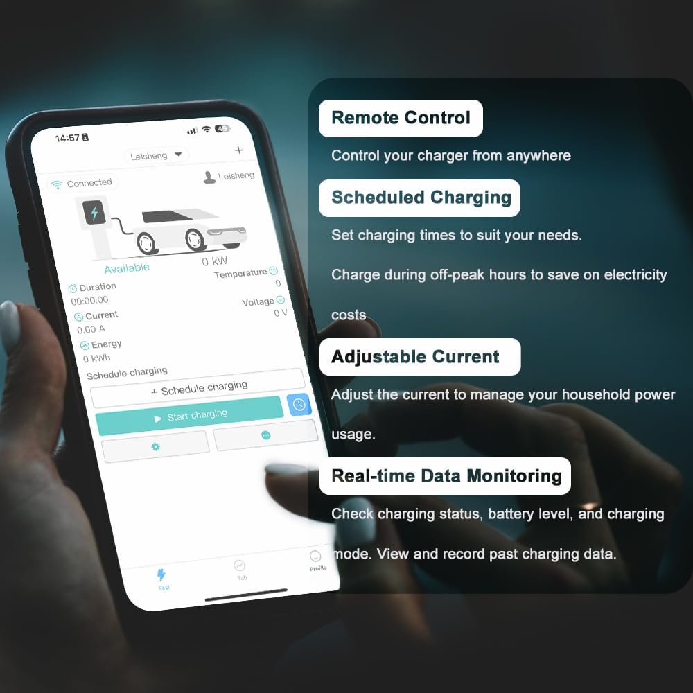Thumbnail 4 de LEISHENG ENERGY EV Charger 7 kW with 6 m cable